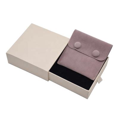 China Custom Logo Cardboard Jewelery Necklace Gift Jewelery Package Box Slide Drawer Eco-friendly Paper Jewelry Box With Sponge for sale