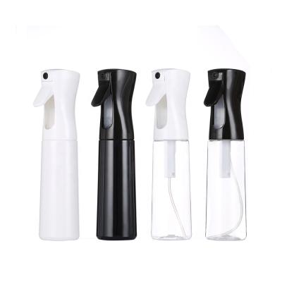 China Household Products PET Misty Sprayer Bottle Alchohol Antibacterial 300ML Fine Plastic Continuous Spray Bottle for sale