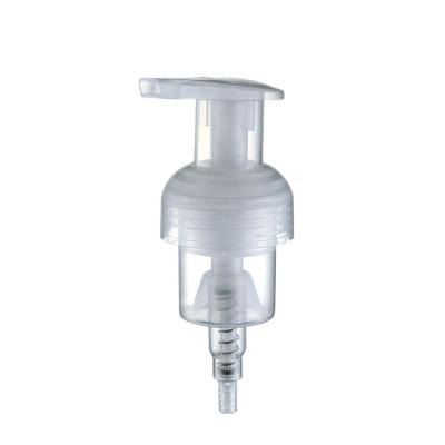 China Non Reverse 40mm Foam Pump With Left Right Lock For Facial Cleaner Hand Soap Pump for sale