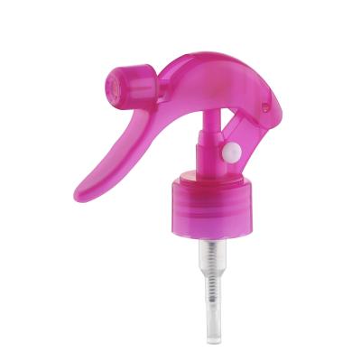 China Non Spill Manufacturer Wholesale 24/410 28/410 Large Transparent Mouse Trigger Sprayer For Bottle for sale