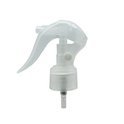 China Non Spill 24mm 24/410 28/410 Head Clear Mini Trigger Sprayer Pump Mist Spray Nozzle For Plastic Bottle for sale