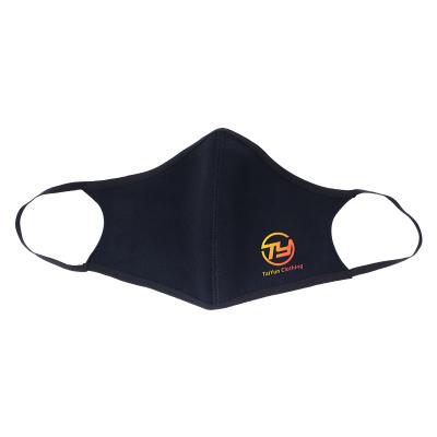 China Other Wholesale Custom Printed Double Layer Washable Dustproof Layer Cloth Space Filter Element Logo Pattern Cloth Outdoor Mask for sale