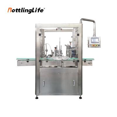 China Food China Best Selling Multiple Nozzle 1oz 2oz Tincture Filling Oil Filling Capping Machine For Sale for sale