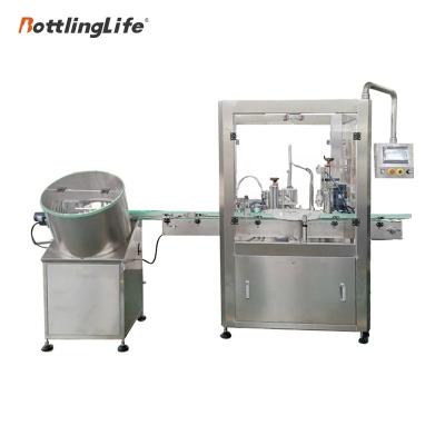 China High precision filling level test report supplied chubby gorrila piston bottle liquid pump filler adjustable torque capper for sale