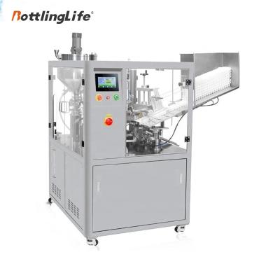 China SHS-ME10 aluminum plastic food cream ointment tube filling sealing machine for sale for sale