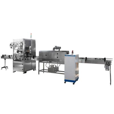 China Effective PVC Neck Machinery Wrap Shrink Bandage Labeling Machine Food Coset Price For Sale for sale