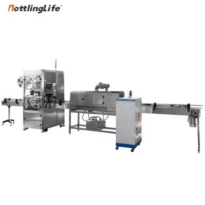 China Food Grade Premium Tamper Evident Neck Bandage Machine PVC Shrink Label Machine Bandage Maker for sale