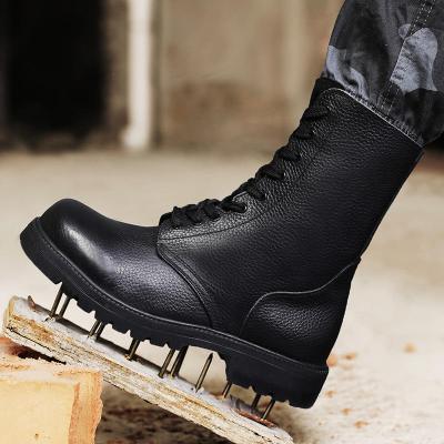 China Fashion Trend RTS black sand leather outdoor desert work hiking shoes men horse riding snow boots for men for sale