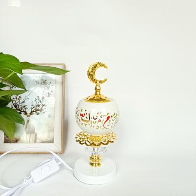 China Durable Lanterns Wholesale Portable Arabic Arabic Ramadan Incense Burner Bakhoor Middle East Metal Censer Censer for sale