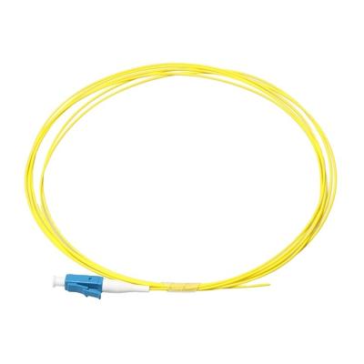 China Indoor FTTH Fiber Optic Cable Simplex Single and Mult Mode 0.9/2.0/3.0 mm or Customized Fiber Optic Patch Cord Pigtail for sale