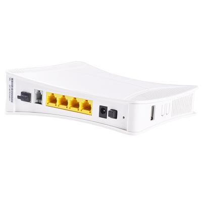 China FTTH Terminal Ontario Wifi Fiber Optic Modem 1GE+3FE+1VOIP+2.4G WIFI Ontario XPON ONU for sale