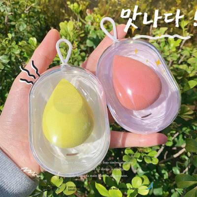 China Portable Beauty Egg Latex Puff Free Foundation Powder Sponge Travel Makeup Blending Sponge for sale