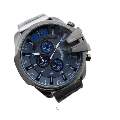 China Chronograph [100% Original and Authentic] 2019 New DZ Reloj Military Luxury Men's Watches Big Dial Display Fashion Quartz Steel Wristwatches for sale