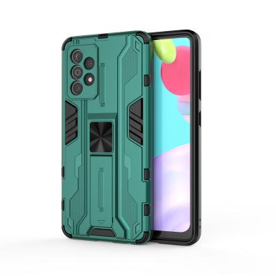 China Anti-drop A72 Phone Case , Armor Magnetic Kickstand Holder Mobile Phone Case For Samsung Galaxy A72 5G for sale