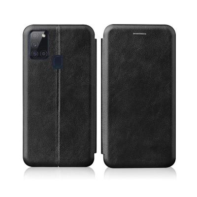 China A21S Shockproof Case, Wallet Flip Mobile Phone Magnetic Leather Case for Xiaomi Redmi A21S for sale