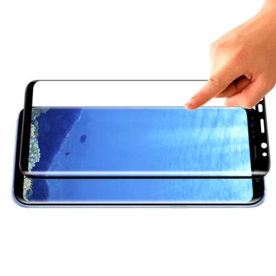 China Full 3D Colorful Curved Film Tempered Glass Screen Protector S8 Moisturized Screen Protector, 5D Tempered Glass Screen Protector For Samsung Galaxy S8 for sale