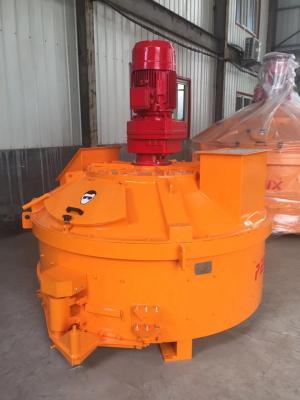 China Orange Color Counter Current Mixer Short Mixing Time Steel Material PMC50 for sale