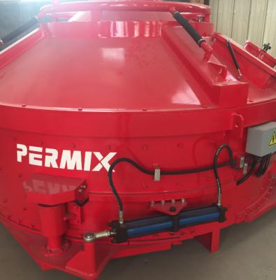 China PMC750 Ready Mix Concrete Batch Mixer With Hydraulic Discharging System for sale