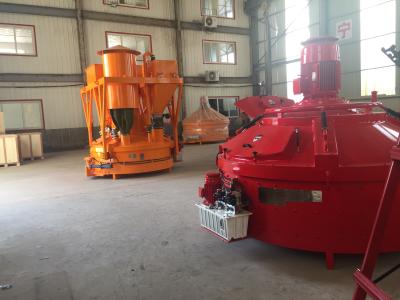 China Het efficiënte Mortier prefabriceerde Gewicht van de de Mixer600kgs Input van de Concrete Mixer het Concrete Partij Te koop