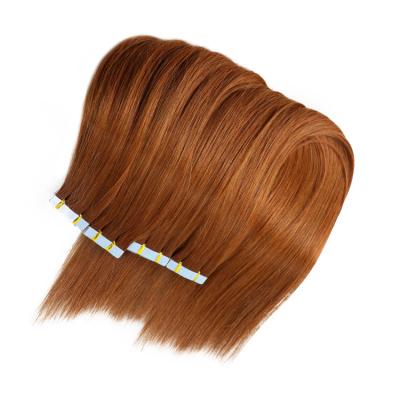 China Best Selling Silky Straight Wave Remy Virgin Tape In Hair Extensions Non Tangle 100% Raw Unprocessed Human Hair Weave for sale