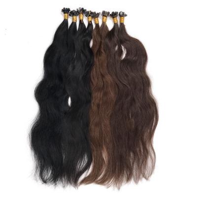 China Silky Straight Russian Remy Hair Cuticle Aligned Raw Unprocessed Wholesale Price Wave Tip Silky Straight Flat Hair Extension for sale