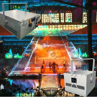 China Temperature Resistant -40°C-60°C Stage Laser Light With Red Laser Color And Output Voltage DC12V 1A for sale