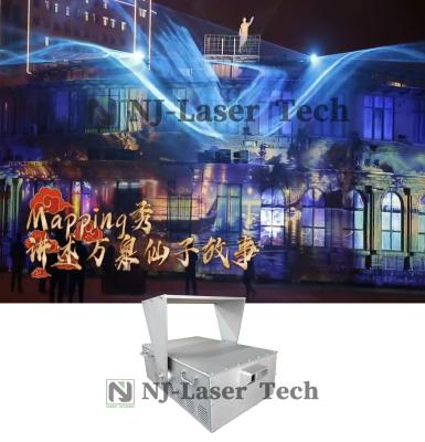 China Projector de luz laser RGB de 120W Uso a longo prazo para discotecas e bares à venda