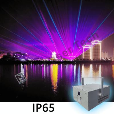 China Mobile DJs Stage Light Air Cooling Rave Lasers With Pulse Frequency 50kHz for sale