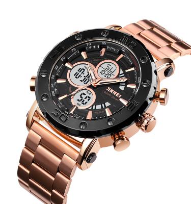 China Waterproof alarm sport watches skmei 1636 i famous luxury brand analog digital watch for sale