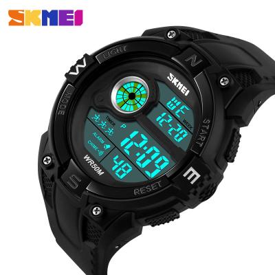 China Alarm 5 bar chime hand watch factory relojes moda count down timer men sport digital watch skmei 1279 for sale