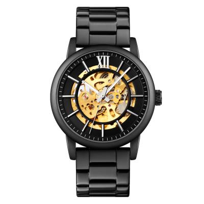 China Wholesale Skmei 9242 Stainless Steel Simple Automatic Men's Watch Mechanical Watch Waterproof Men's Wrist Watch for sale