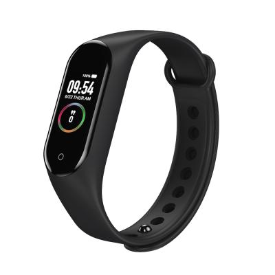 China New Arrival Smart Heart Rate Monitor Waterproof Android Sports Wristband M4 Smart Watch Water Resistant for sale