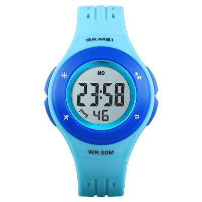 China Christmas gift skmei 1455 Multifunction Sports Digital Wrist Watch Kids Alarm Christmas Gift Watch for sale