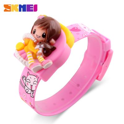 China Wholesale Fashion Removable Strap SKMEI 1240 Alarm Children's Gift Cartoon Wrist Watch Unique Girl for sale