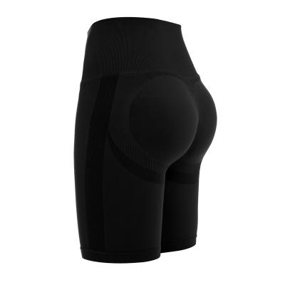 China Fitele Workout Compression Breathable Shorts Ribbed Top Yoga Women Wearing Sexy Tight Panties Boxer Shorts for sale