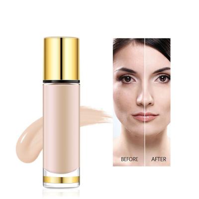 China Anti-Wrinkle No Logo Private Label Long Lasting Full Coverage Makeup Liquid Foundation For For All Skin Tones for sale