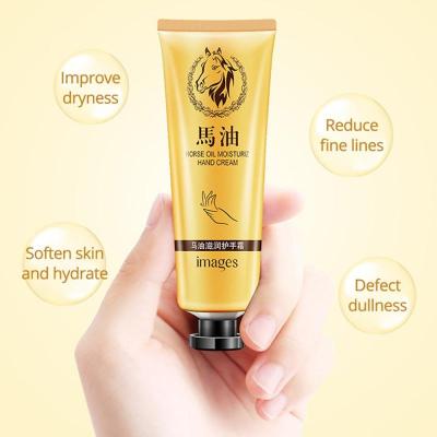 China OEM Private Label Anti Aging Oil Based Horse Oil Moisturizer Anti-Wrinkle Hand Lotion Cream for sale