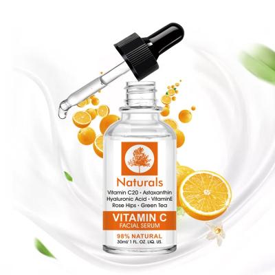 China Anti-Puffiness Private Label Skin Care Acne Organic Anti Aging Dark Moisturizer Vitamin A Niacinamide Face Whitening Serum for sale