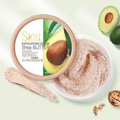 China Exfoliator 100g Body Skin Deep Cleansing Face Exfoliating Exfoliating Mud Hydration Cream Gel Body Scrub for sale