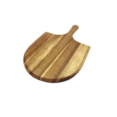 China Wholesale Kitchen Pizza Tool Metal Pizza Peel Stainless Steel Pizza Peel With Wooden Handle for sale