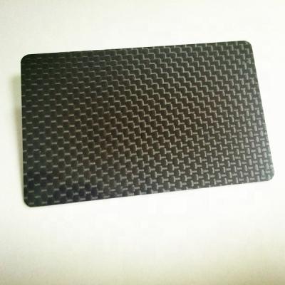 China Carbon Fiber Design VIP Membership Carbon Business Cards Free Blank for sale