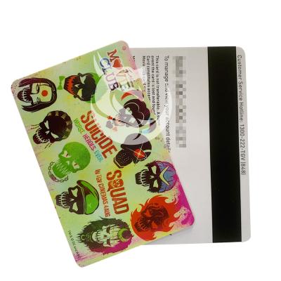 China Business PVC Hi-Co Magnetic Stripe Hi-Co Plastic Barcode Custom PVC VIP Custom Plastic Card Printing for sale