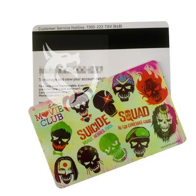 China Custom Printing Plastic PVC Membership Card PVC Gift Certificate for sale