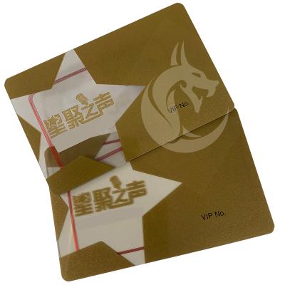 China Wholesale High Quality Transparent Contactless Clear Business PVC Chip Card for sale