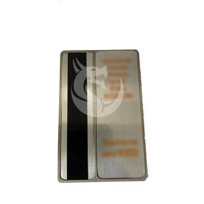 China Europe nfc business card luxury steel metal for sale