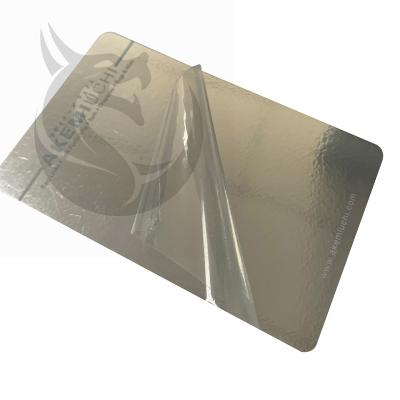 China Europe High Quality Plastic Mirror Business Cards With With Own Logo Printing for sale