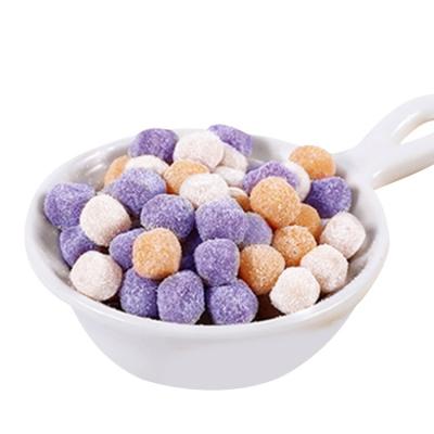 China Natural Flavor Bubble Tea Natural Pure Materials Milk Tea Ingredient Frozen Taro Round Balls for sale