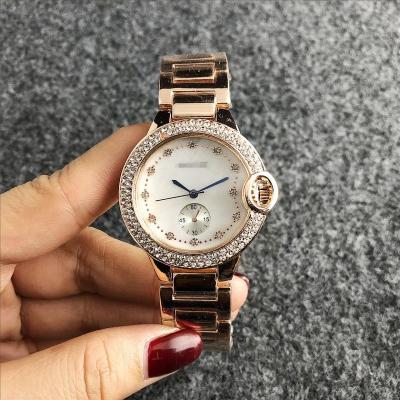 China Other Atmosphere Trend Personality Diamond Watch Steel Band Watch Quartz Watches Spot OEM Wholesale for sale