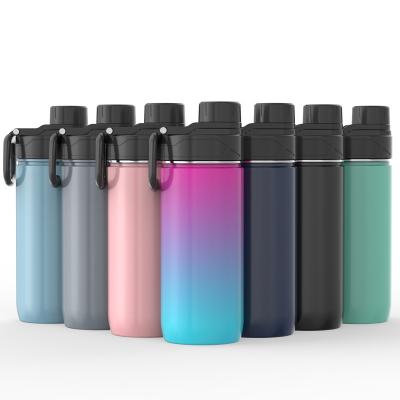 China Sustainable New Production 18oz Double Wall Insulated Stainless Steel For Kids Sports Water Bottle Wholesale for sale