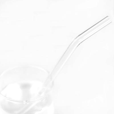 China China Health Drinking Curving Glass Pipette, Recycle Curving Glass Straw, Clear Glass Pipette Custom for sale